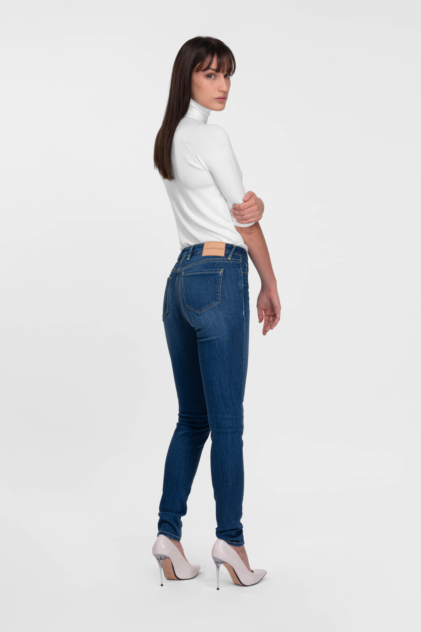 Tramarossa - Jeans Bianca Slim Skinny, Blau