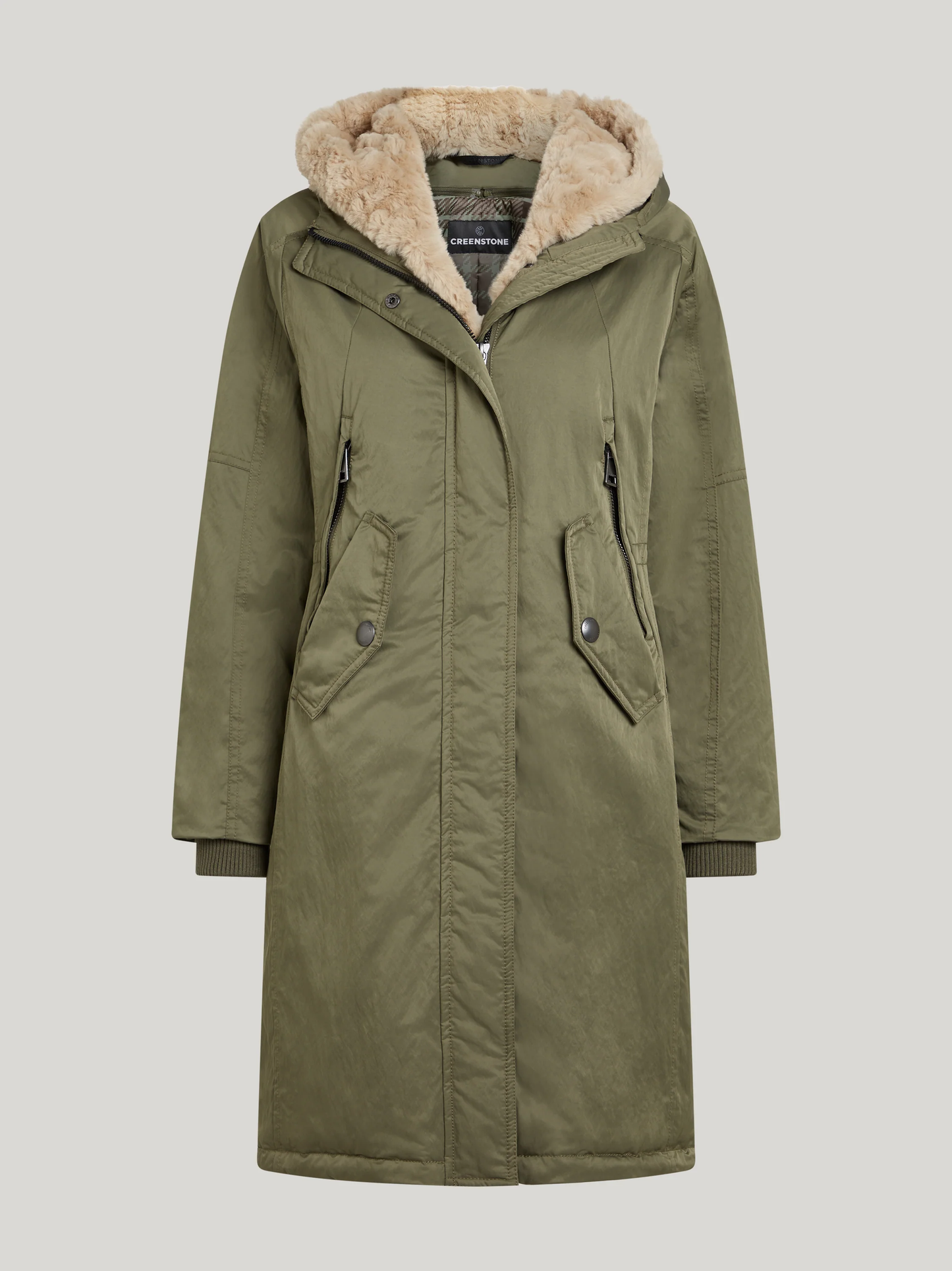 Creenstone - Parka Tegen, Grün