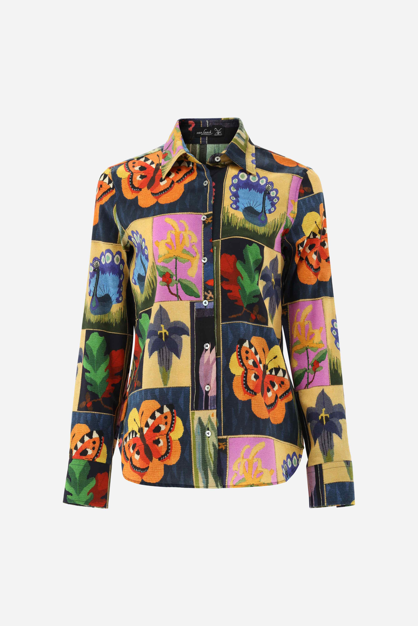 Van Laack - Hemdbluse Cellai-Kno, Grün