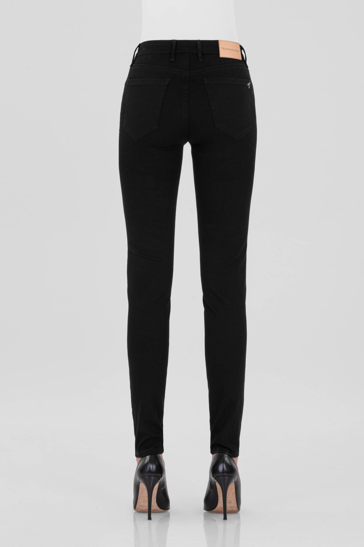 Tramarossa - Jeans Bianca Slim Skinny, Schwarz