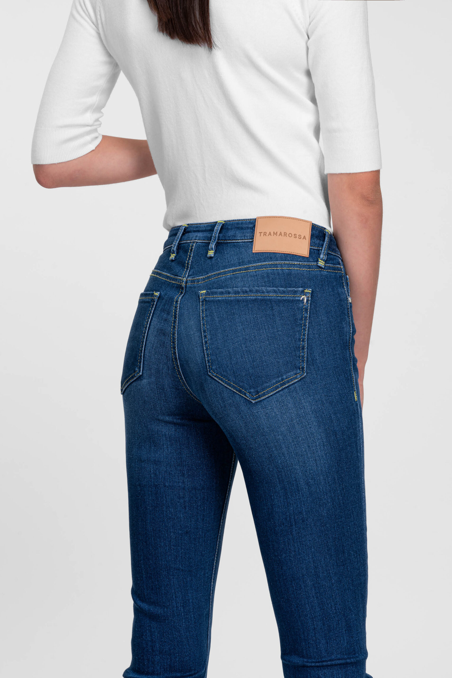 Tramarossa - Jeans Bianca Slim Skinny, Blau