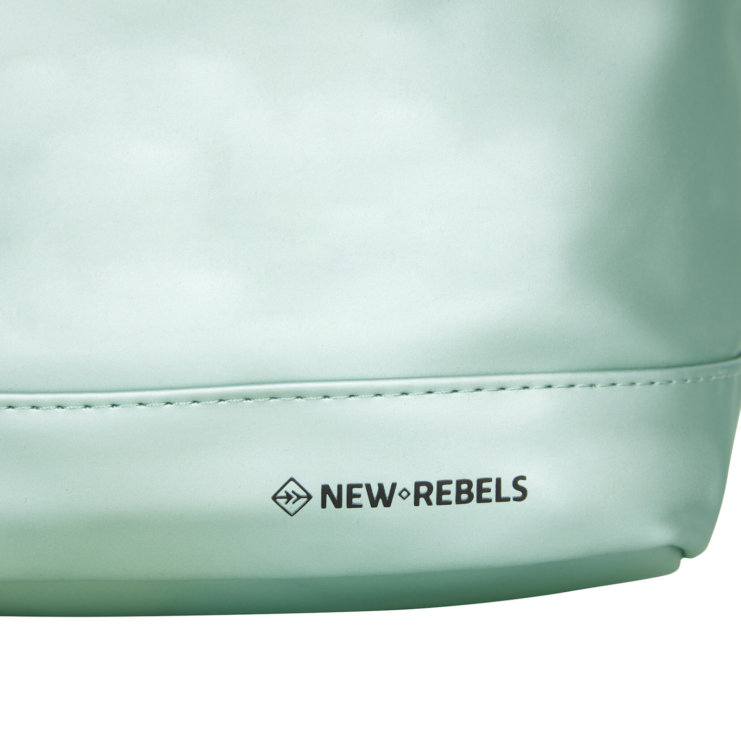 New Rebels - Rucksack Mart New York, Metallic Hellgrün
