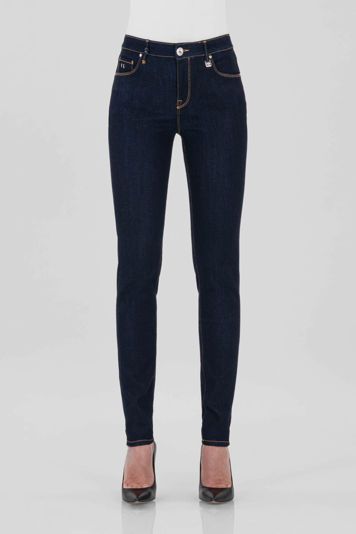 Tramarossa - Jeans Bianca Slim Skinny, Dunkelblau