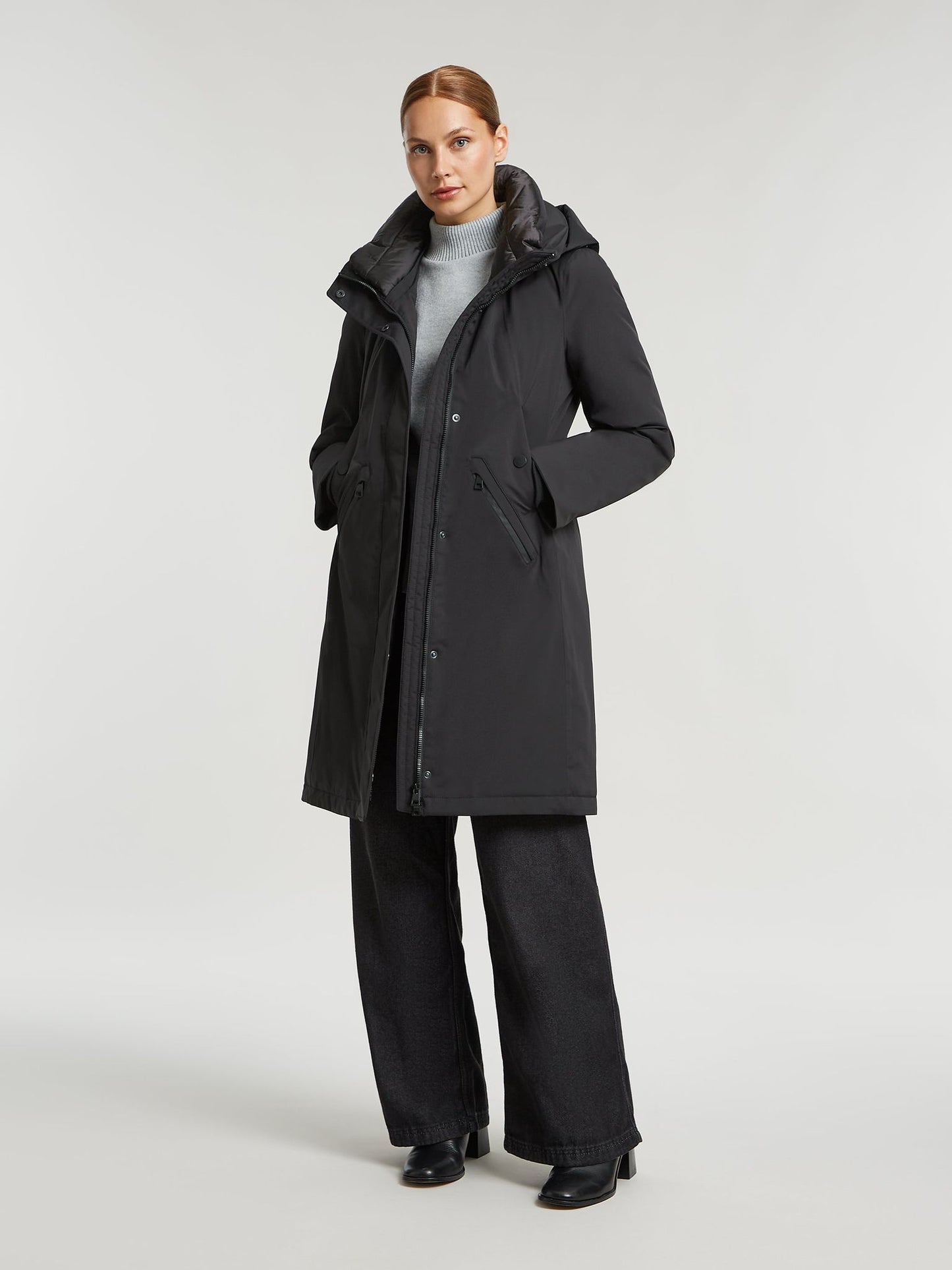 Creenstone - Evanna rainwear coat, Navy