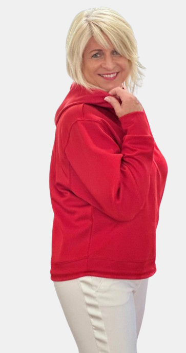 Margittes - Sweatshirt, Rot