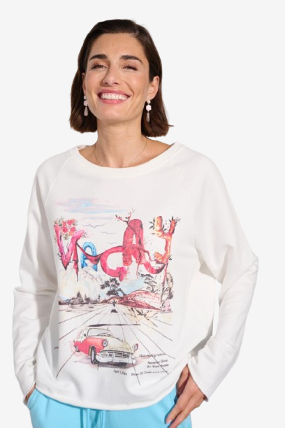 Margittes - Sweatshirt, Weiß