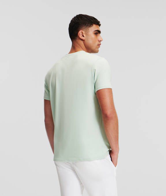 Karl Lagerfeld - Herren T-Shirt, Hellgrün