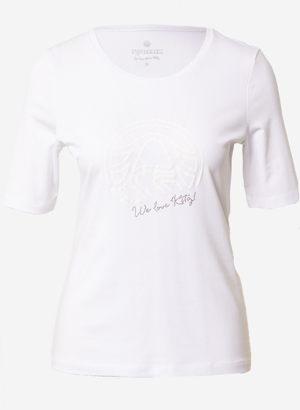 Sportalm - Tshirt Emilia mit Logo, Weiß