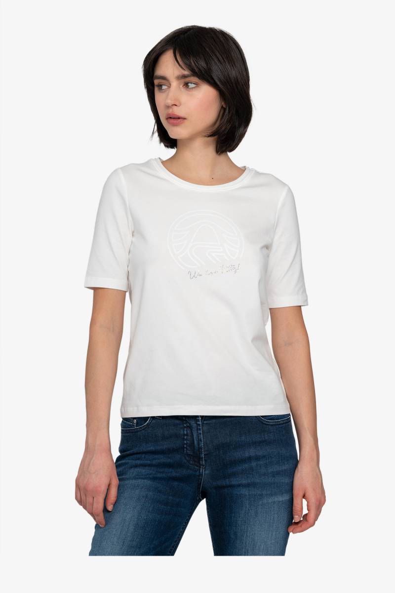 Sportalm - Tshirt Emilia mit Logo, Weiß