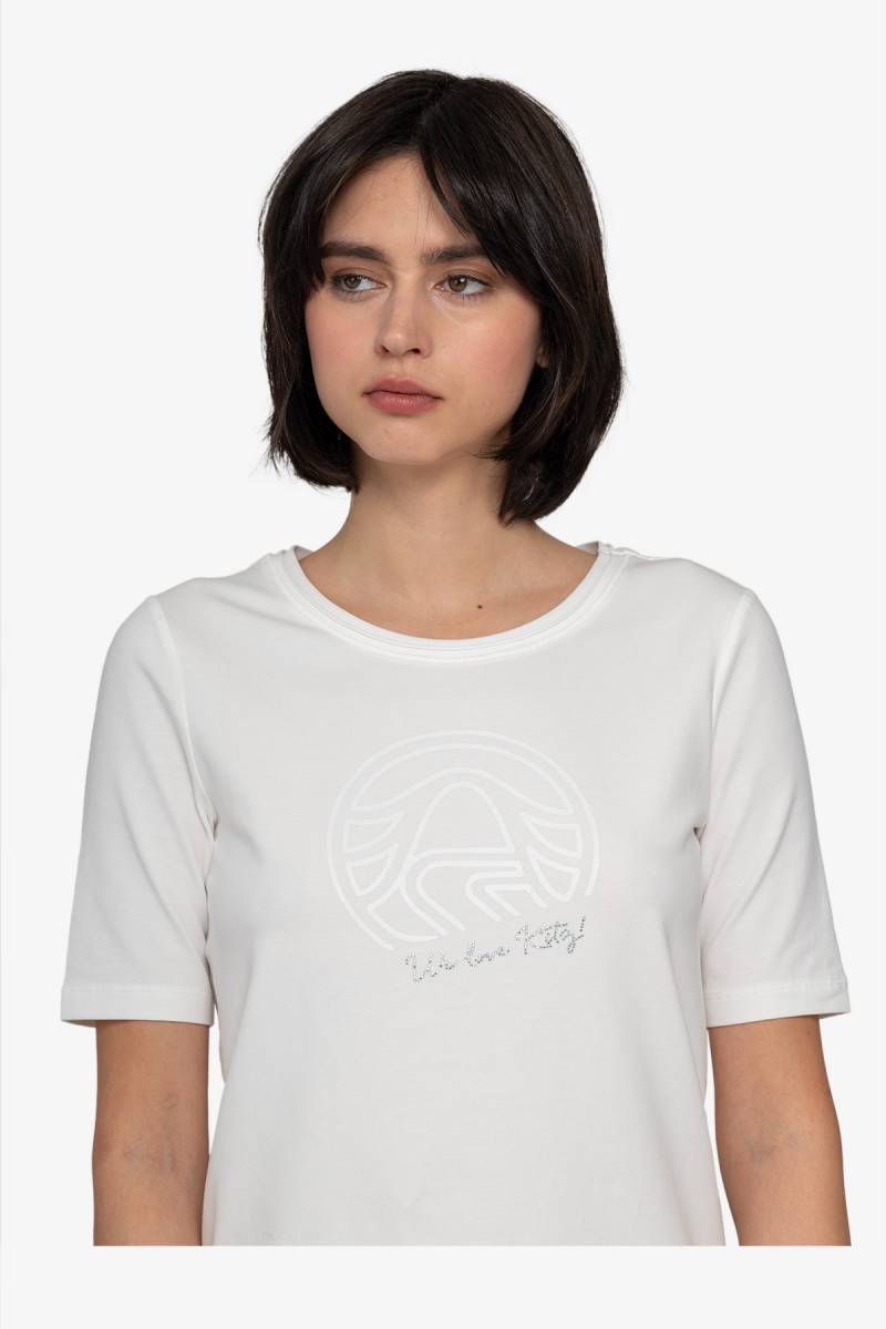 Sportalm - Tshirt Emilia mit Logo, Weiß