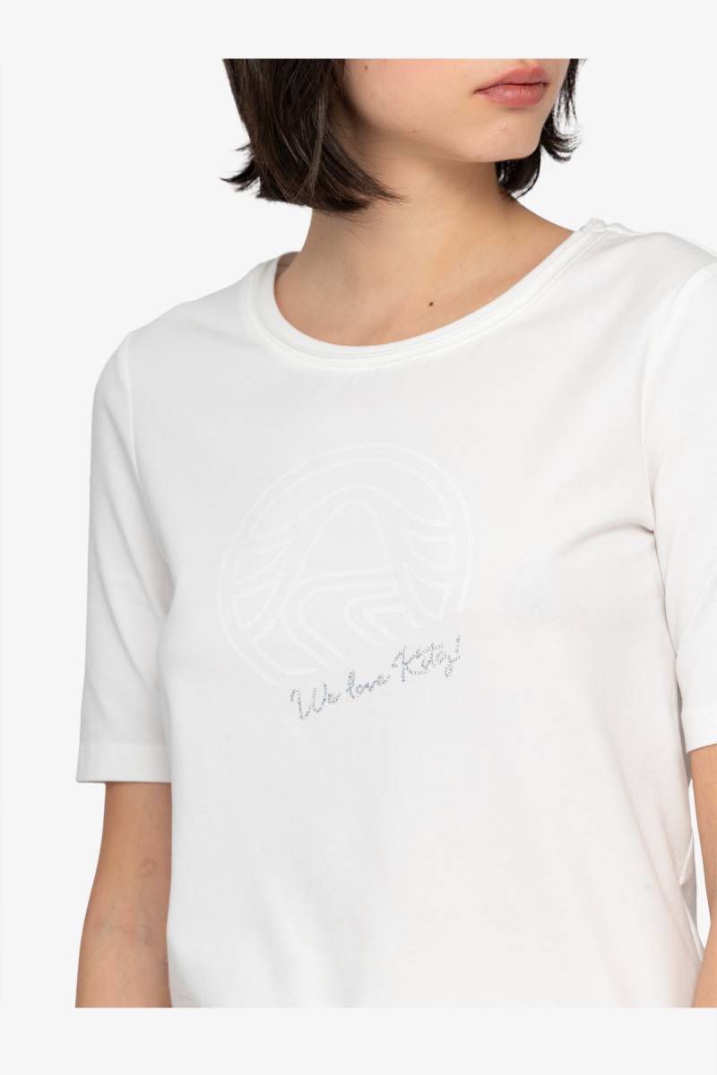 Sportalm - Tshirt Emilia mit Logo, Weiß