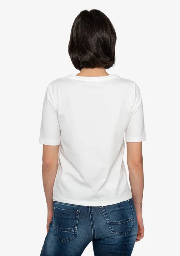 Sportalm - Tshirt Emilia mit Logo, Weiß