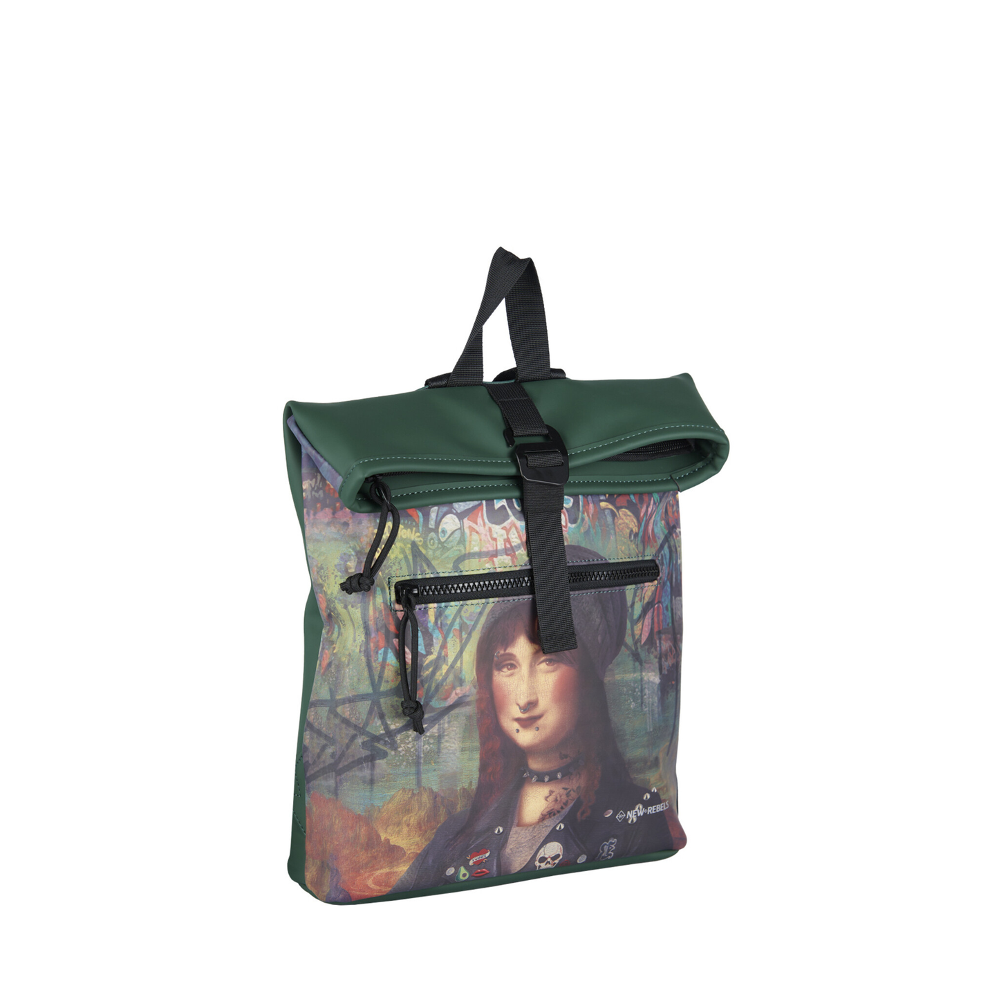 New Rebels - Rucksack Mart Art Los Angeles, Mona Lisa