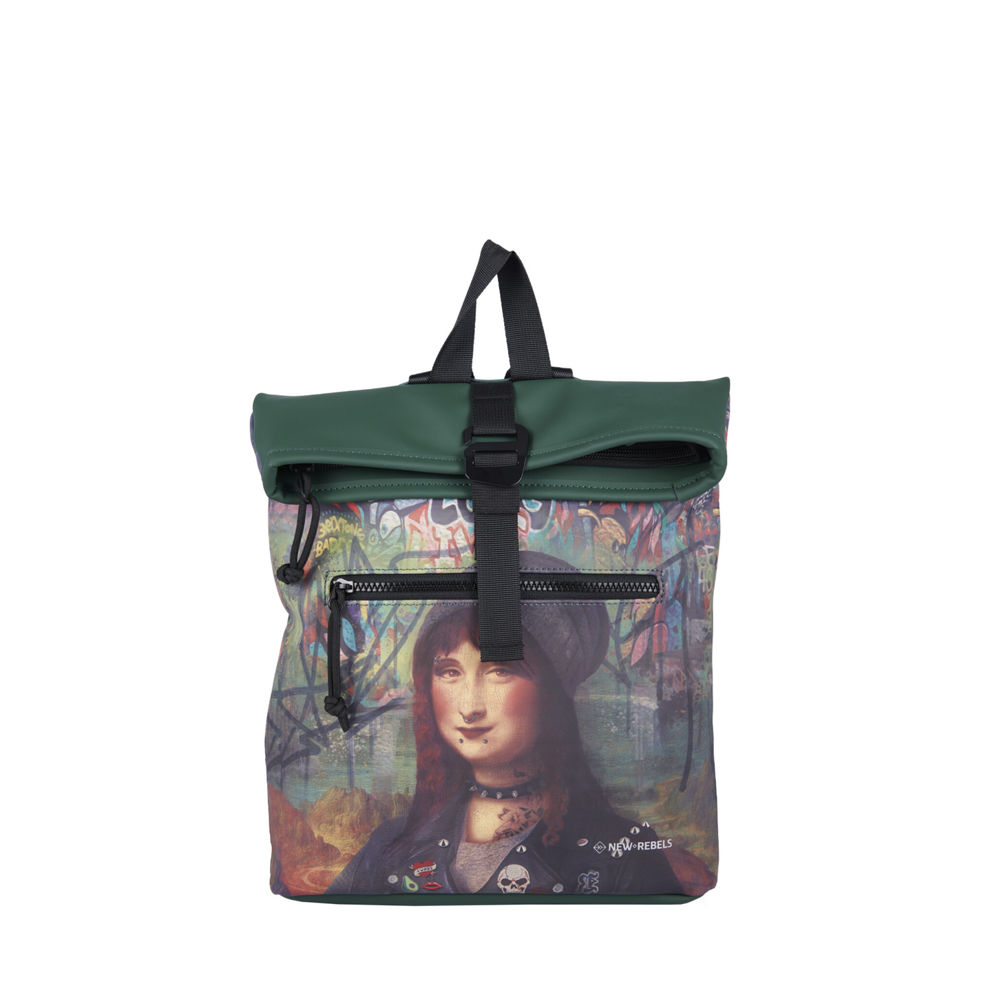 New Rebels - Rucksack Mart Art Los Angeles, Mona Lisa