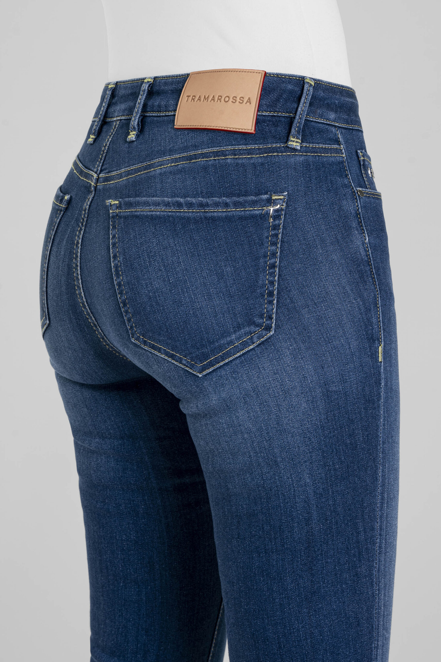 Tramarossa - Jeans Bianca Slim Skinny, Blau
