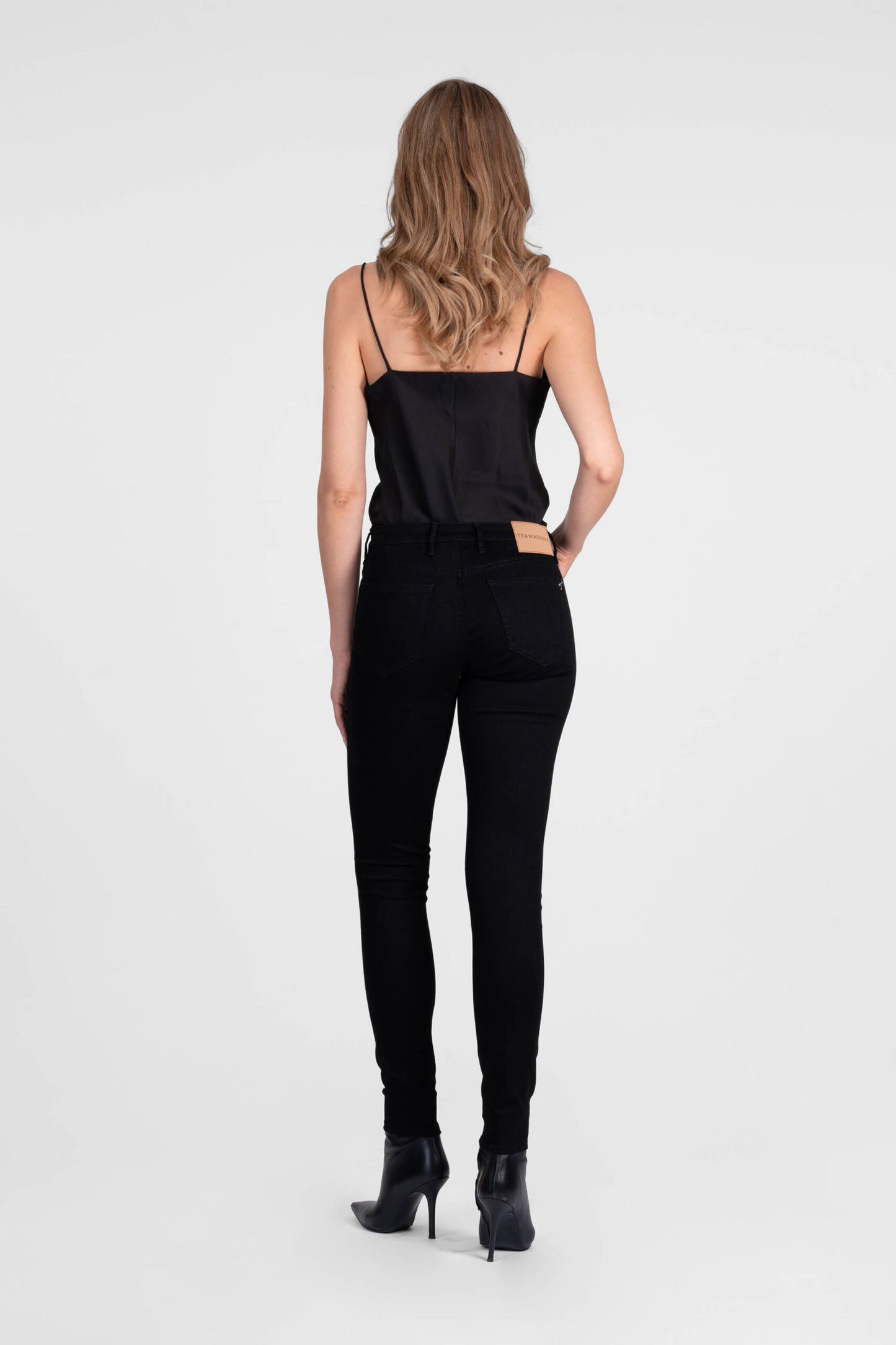 Tramarossa - Jeans Bianca Slim Skinny, Schwarz