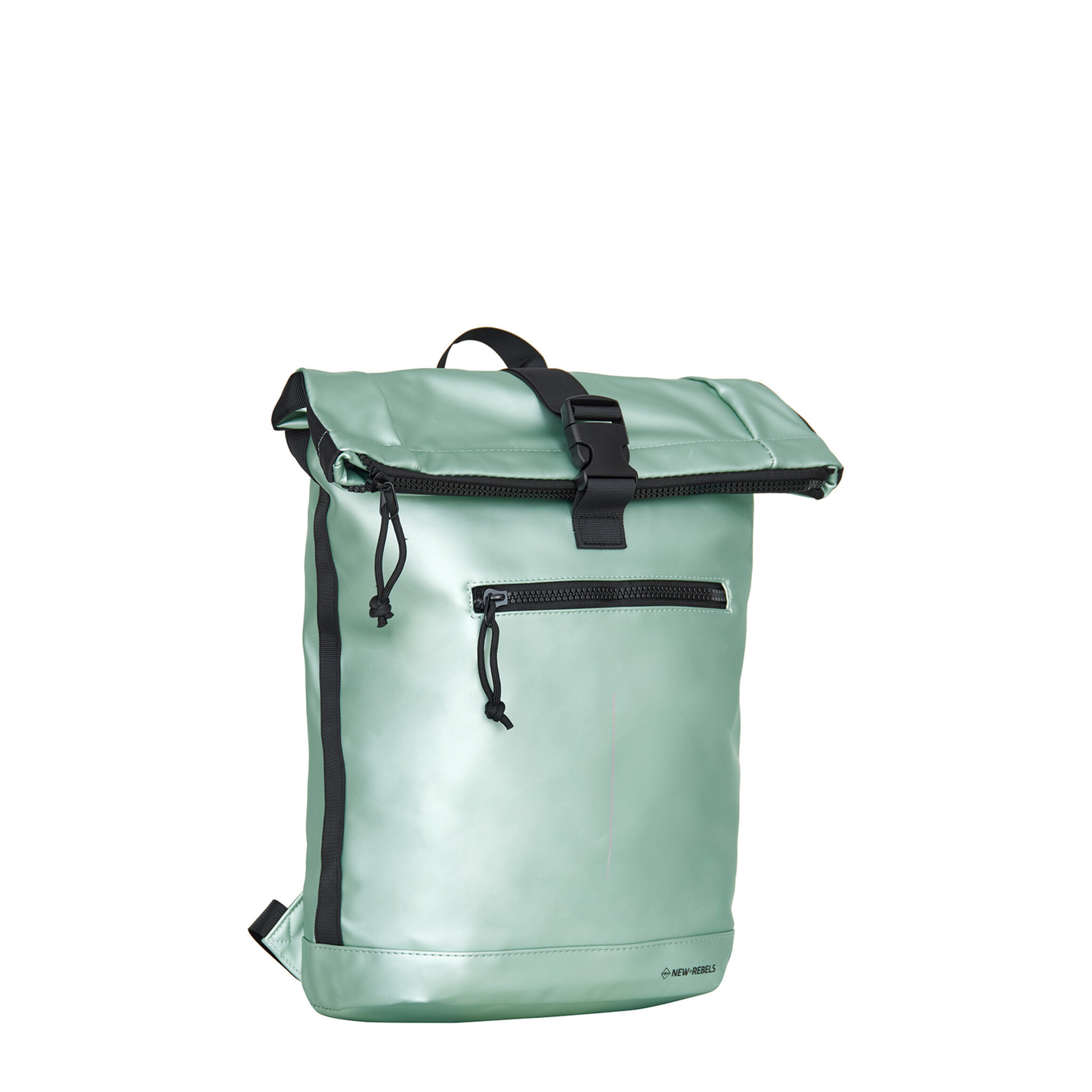New Rebels - Rucksack Mart New York, Metallic Hellgrün