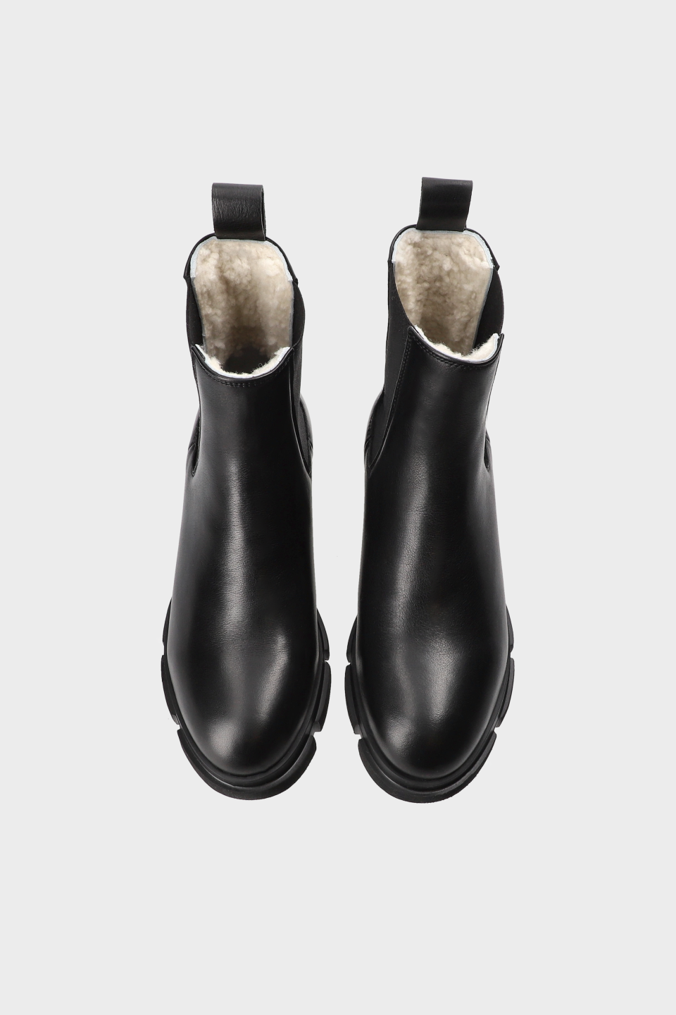 Copenhagen - Boots Vitello Teddy, Schwarz CPH570
