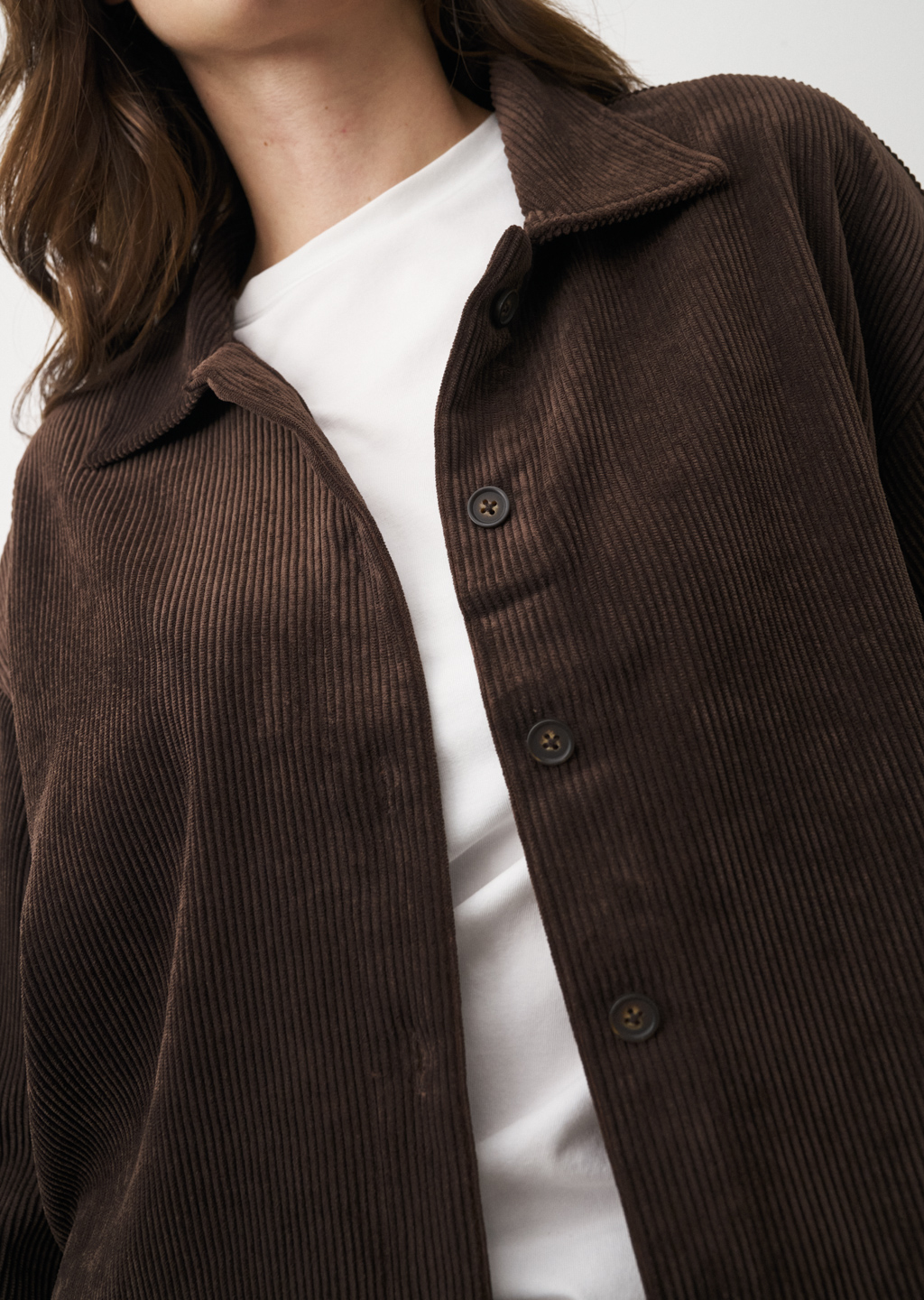 0039 Italy - Cordbluse Dora, mehrere Farben