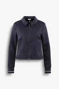 Strukturjacke mit Hemdkragen