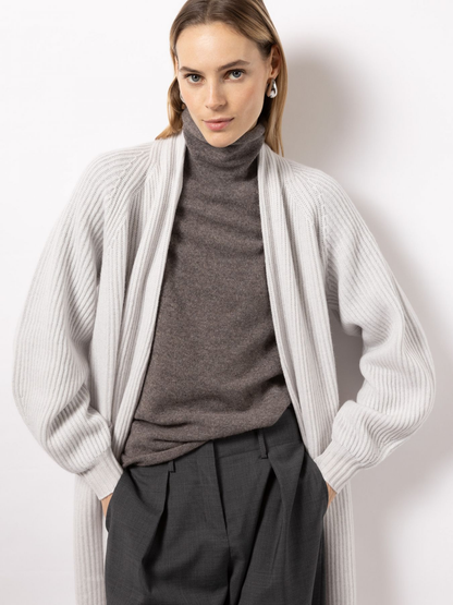 FTC - Cardigan aus Cashmere, Anthrazit