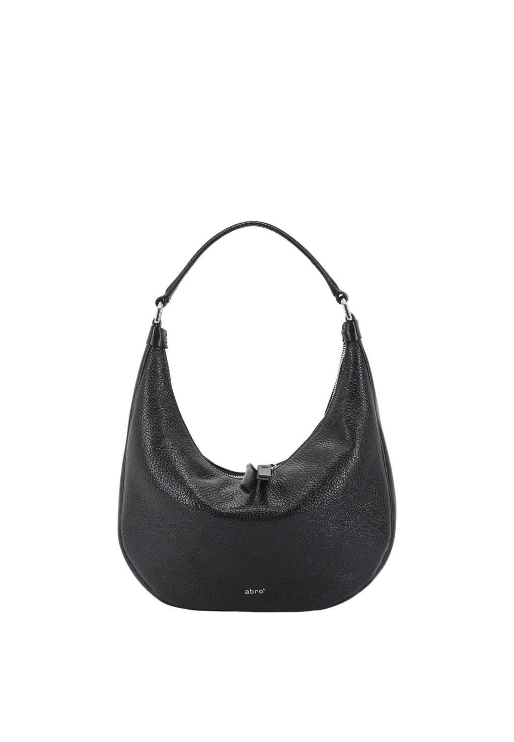 Beutel NANA mini Leder Shimmer black/nickel