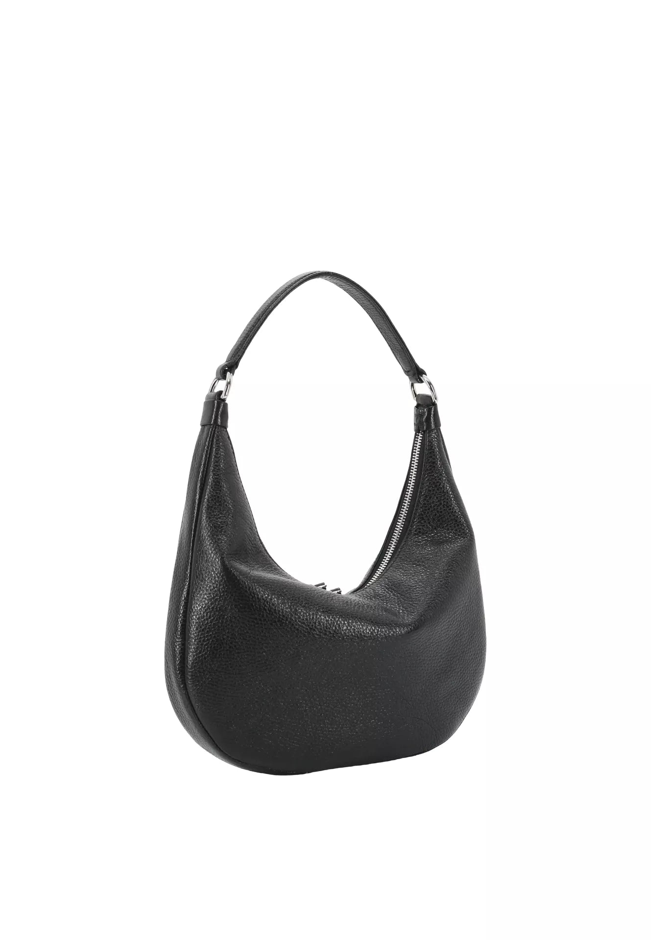 Beutel NANA mini Leder Shimmer black/nickel