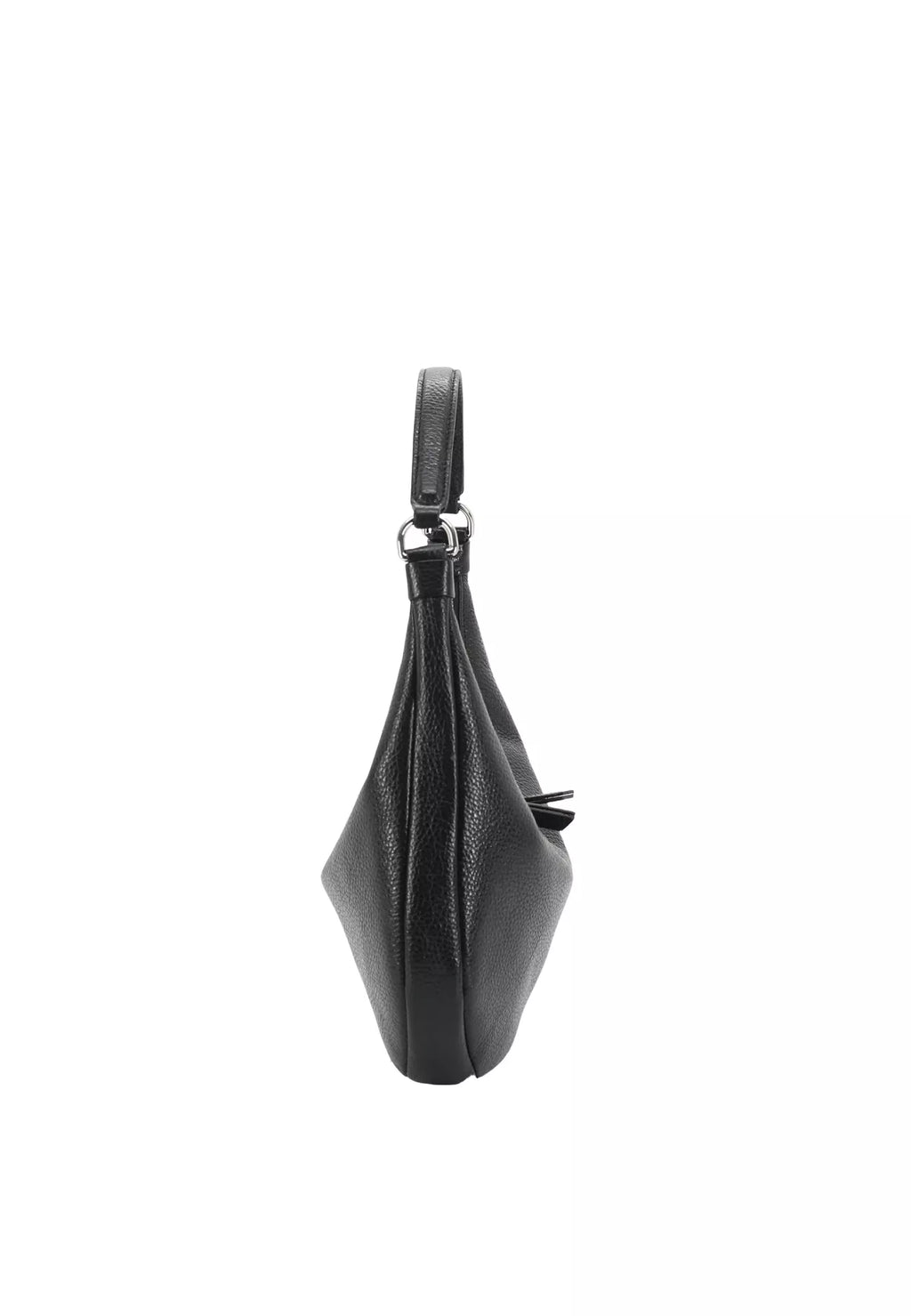 Beutel NANA mini Leder Shimmer black/nickel