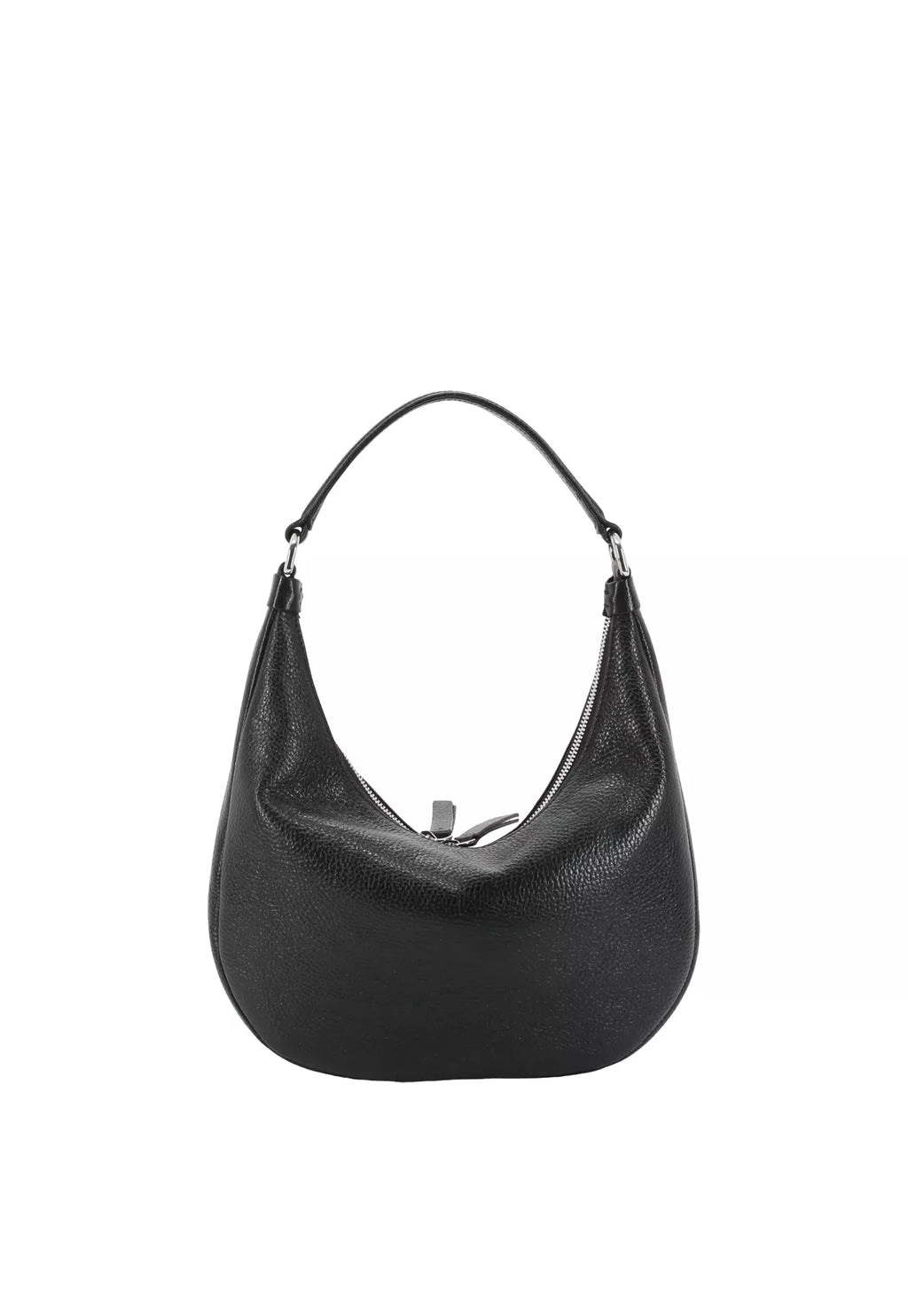 Beutel NANA mini Leder Shimmer black/nickel