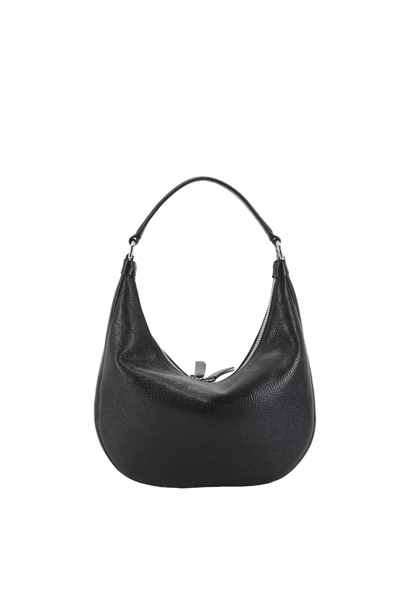 Beutel NANA mini Leder Shimmer black/nickel