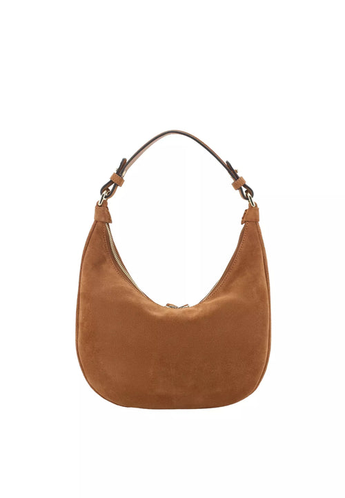 Beutel NANA mini Leder Suede cuoio
