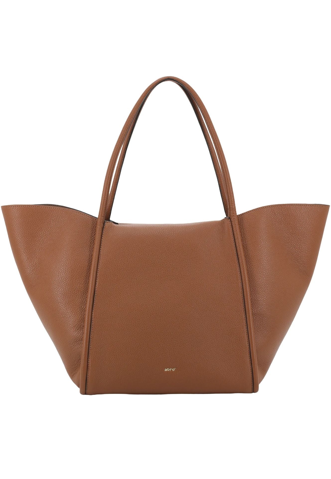 Shopper WILLOW Leder Agave caramel/cognac