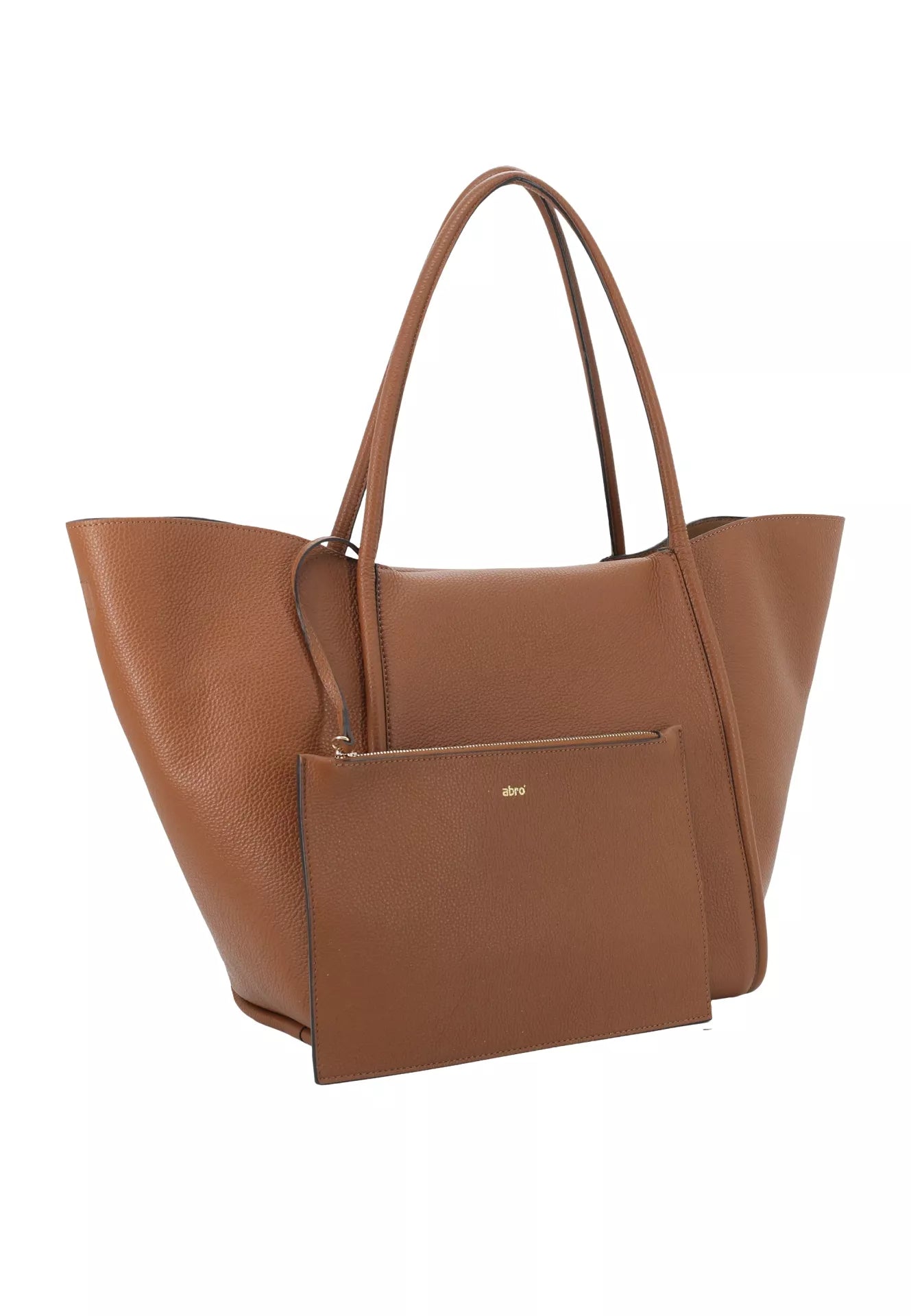 Shopper WILLOW Leder Agave caramel/cognac