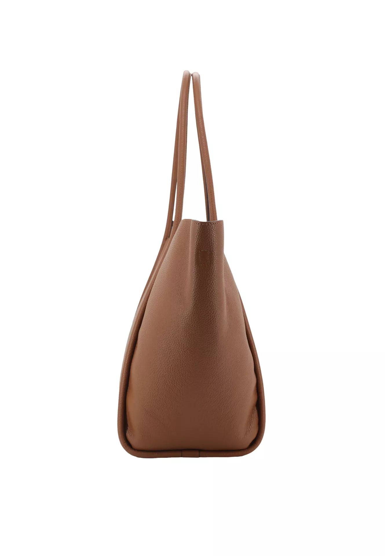 Shopper WILLOW Leder Agave caramel/cognac