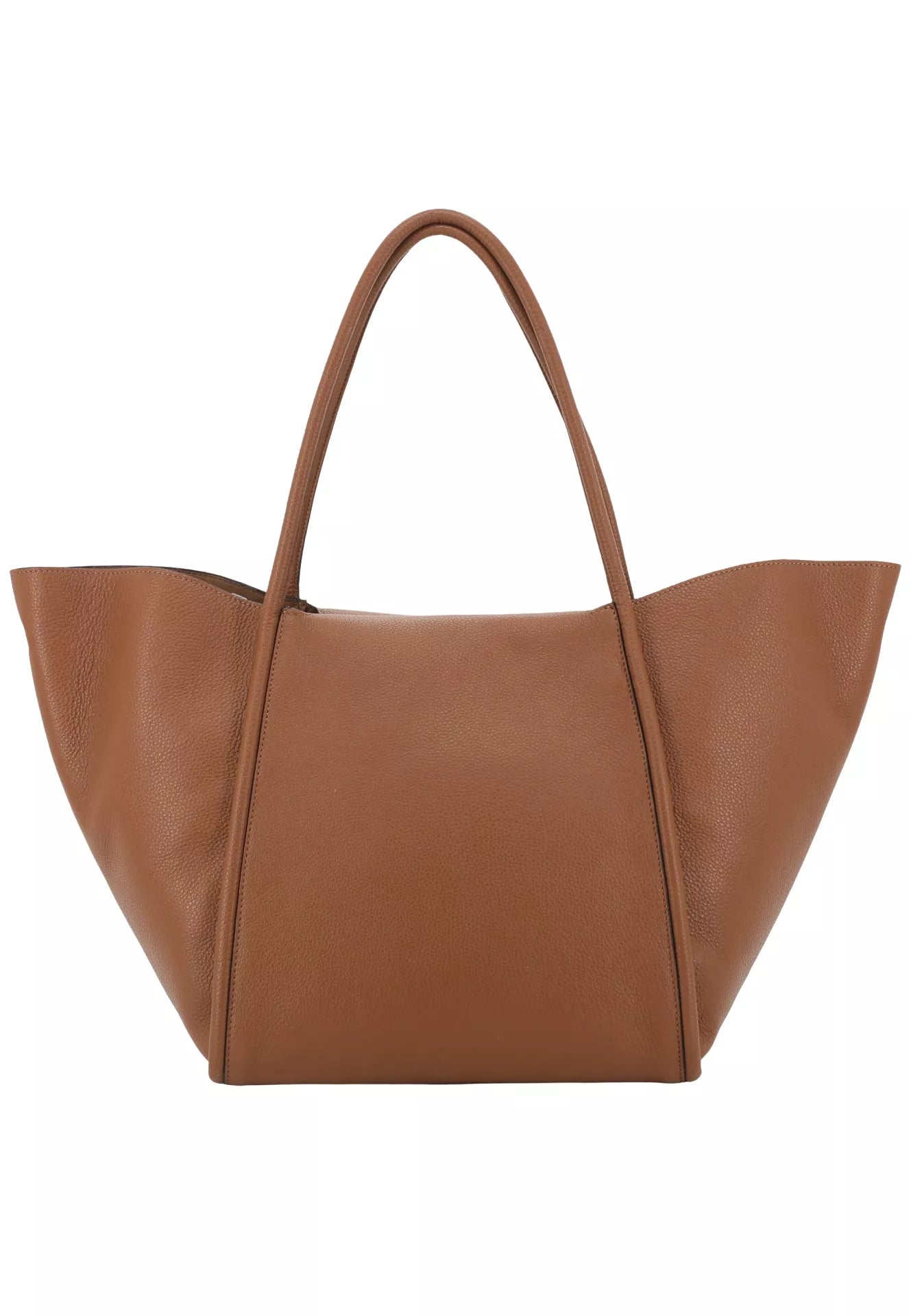 Shopper WILLOW Leder Agave caramel/cognac