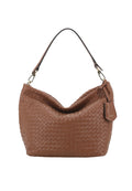 Beutel EBONY Leder Piuma Weaving caramel/cognac