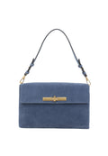 Schultertasche TWIST Leder SUEDE Jeans