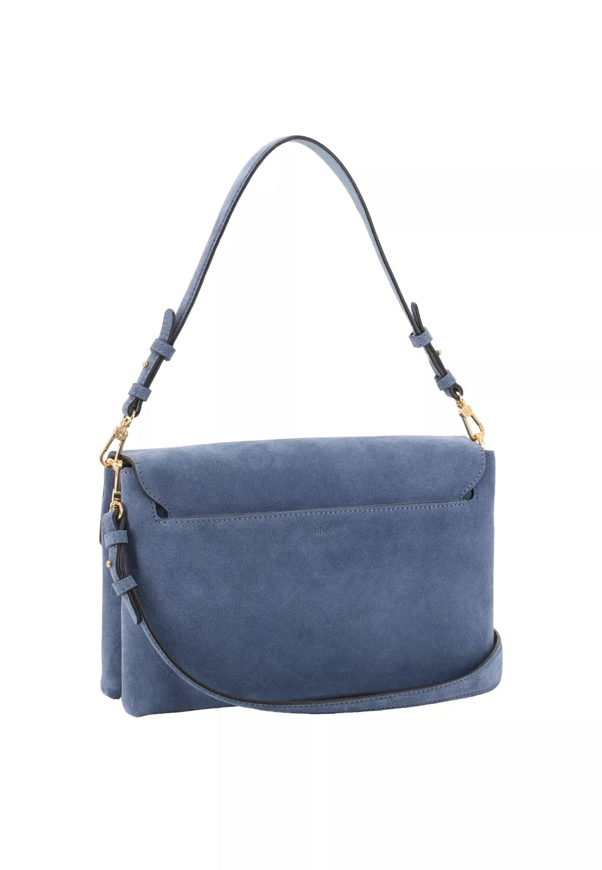 Schultertasche TWIST Leder SUEDE Jeans