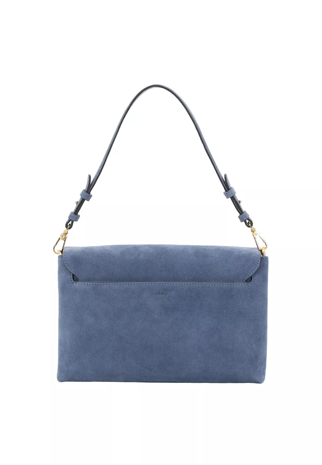 Schultertasche TWIST Leder SUEDE Jeans