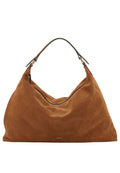 Beutel ALL IN ONE BIG Leder Suede cuoio