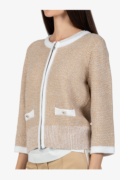 Sportalm - Strickjacke Bayshore Sky, Sand