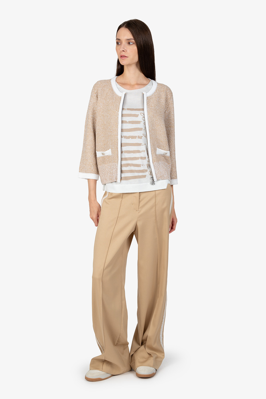 Sportalm - Strickjacke Bayshore Sky, Sand