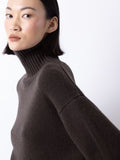 PULLOVER IM GLATTSTRICK