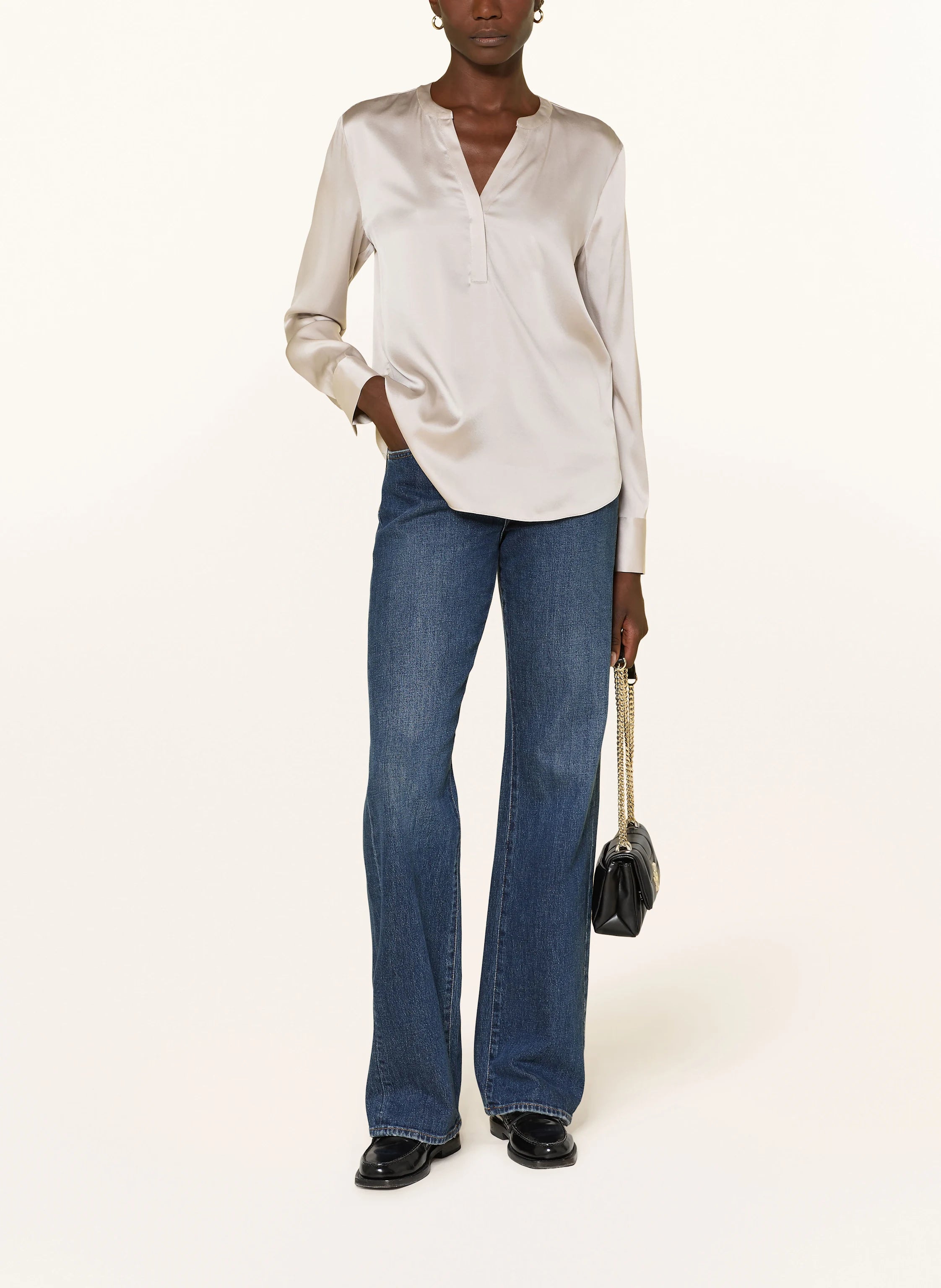 HERZEN'S ANGELEGENHEIT -  Blusenshirt aus Seide