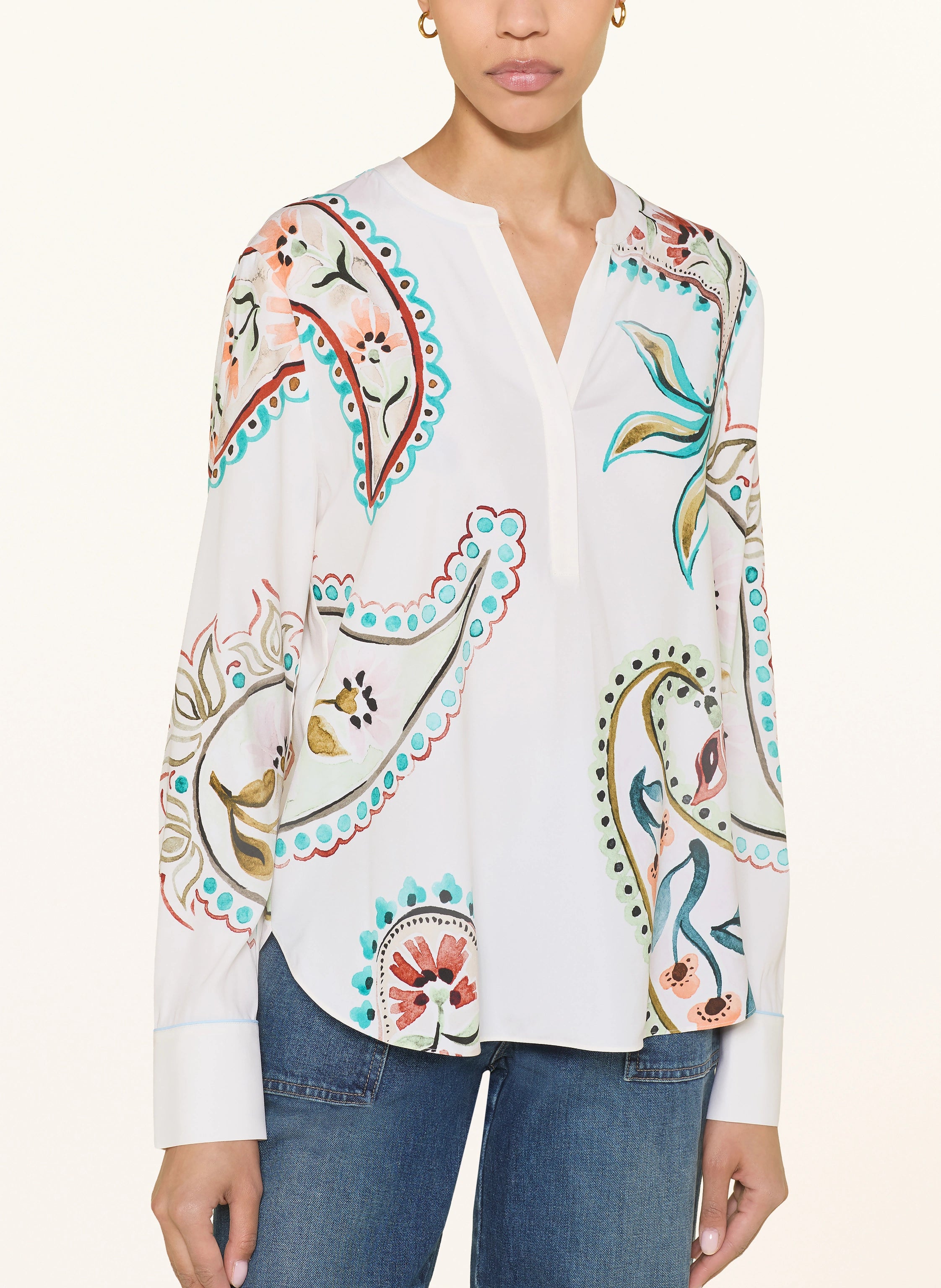 HERZENS Blusenshirt aus Seide