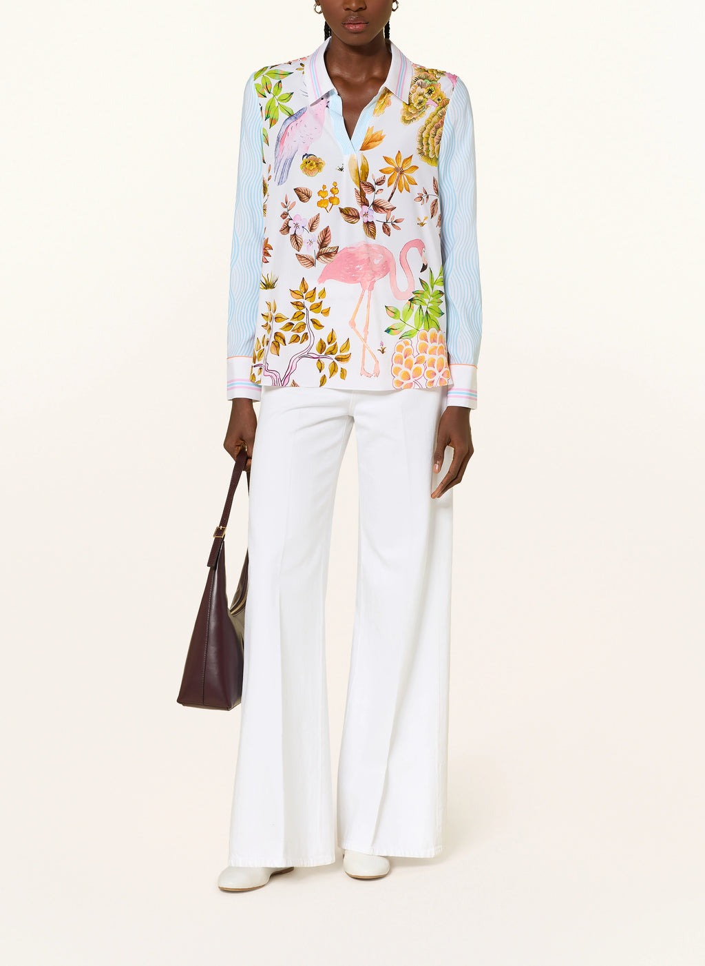 HERZENS Silk blouse shirt