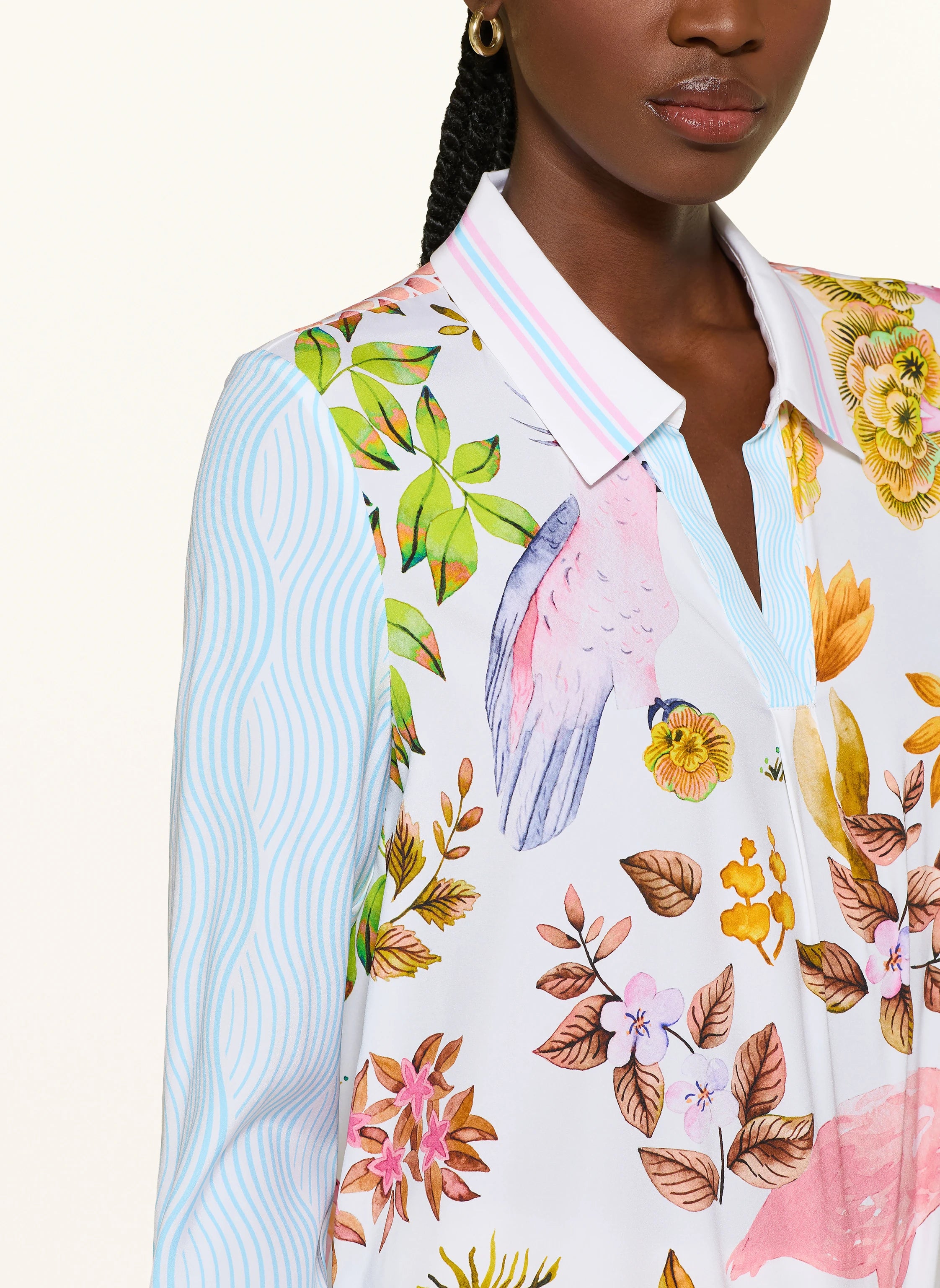 HERZENS Silk blouse shirt
