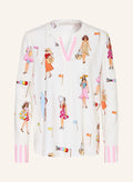HERZENS Blusenshirt mit Seide