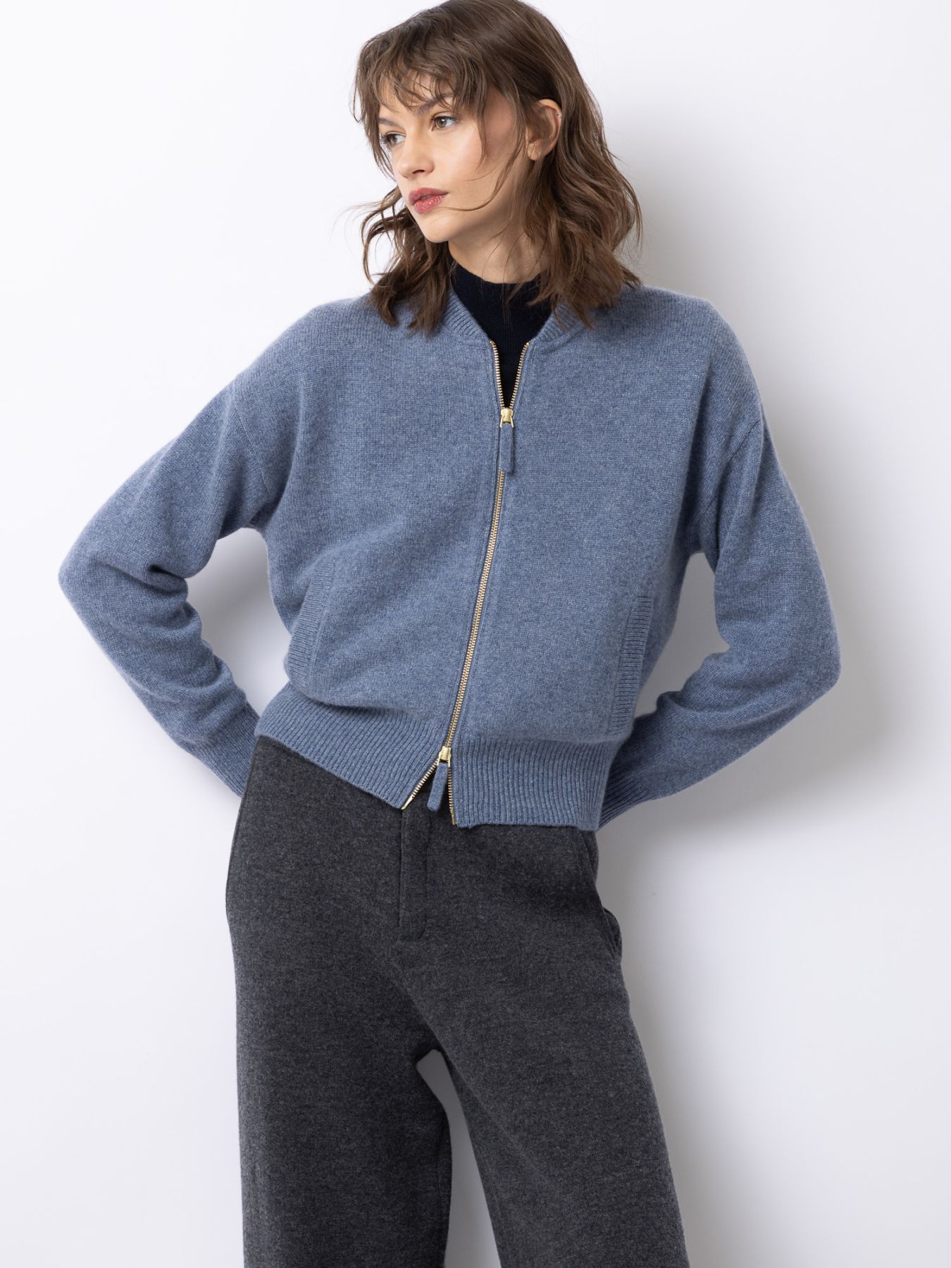 BOMBER CARDIGAN