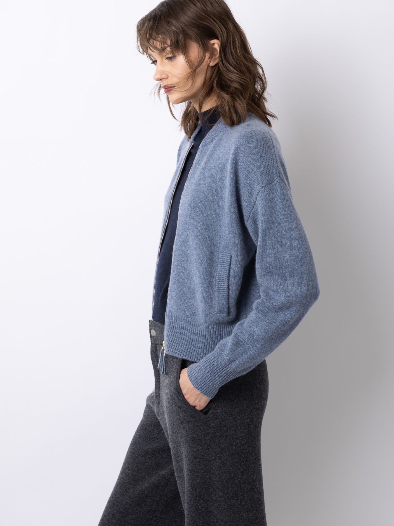 BOMBER CARDIGAN